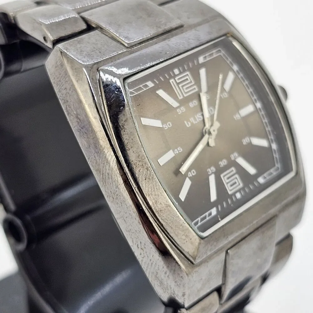 Kenneth Cole Unlisted Men's Watch 40MM Gun Metal‎ Dial Bracelet 6